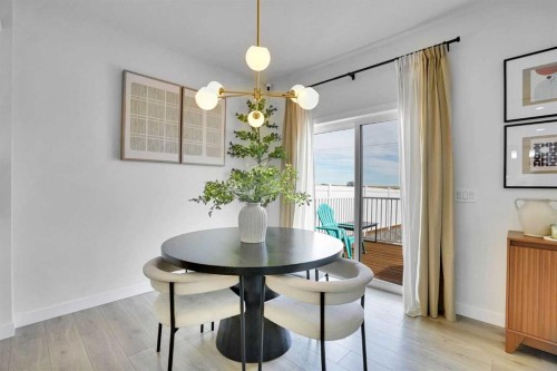58 Ranchers View, Okotoks, AB - Indoor Photo Showing Dining Room