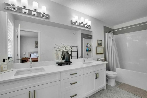 58 Ranchers View, Okotoks, AB - Indoor Photo Showing Bathroom