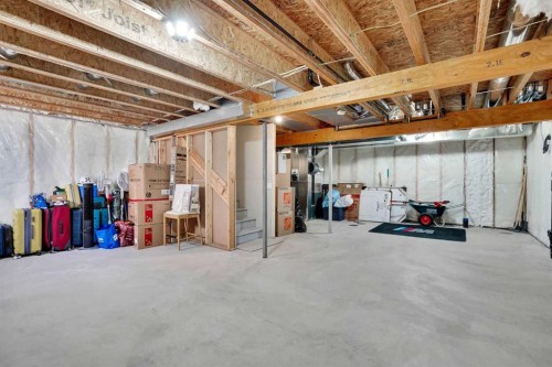58 Ranchers View, Okotoks, AB - Indoor Photo Showing Basement