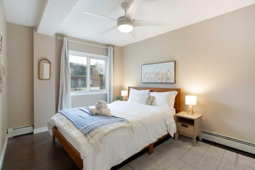 2B-515 17 Avenue Sw, Calgary, AB - Indoor Photo Showing Bedroom