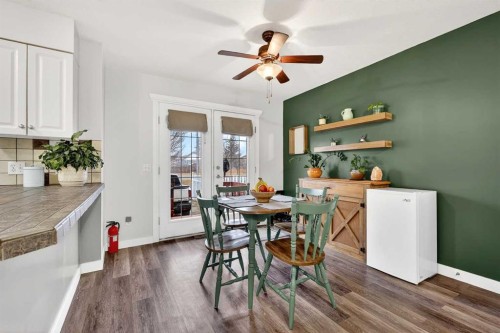 42F Green Meadow Crescent, Strathmore, AB - Indoor Photo Showing Dining Room