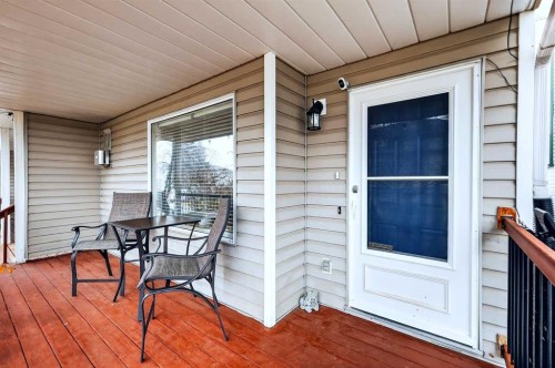 42F Green Meadow Crescent, Strathmore, AB - Outdoor With Deck Patio Veranda With Exterior