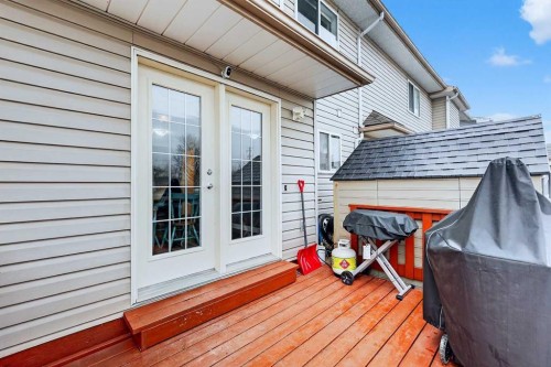 42F Green Meadow Crescent, Strathmore, AB - Outdoor With Deck Patio Veranda With Exterior
