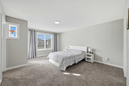 75 Howse Crescent Ne, Calgary, AB - Indoor Photo Showing Bedroom