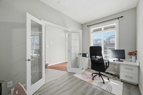 75 Howse Crescent Ne, Calgary, AB - Indoor Photo Showing Office