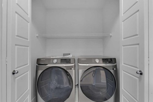 9 Redstone Common Ne, Calgary, AB - Indoor Photo Showing Laundry Room
