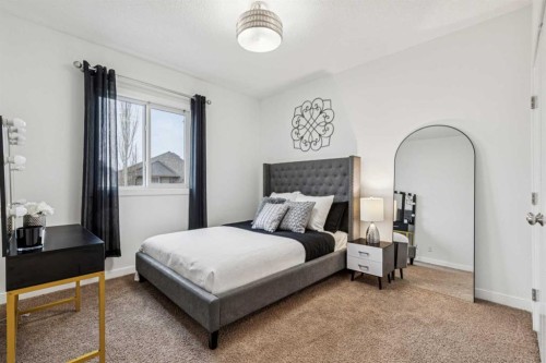 290 Mahogany Place Se, Calgary, AB - Indoor Photo Showing Bedroom