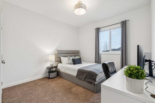 290 Mahogany Place Se, Calgary, AB - Indoor Photo Showing Bedroom