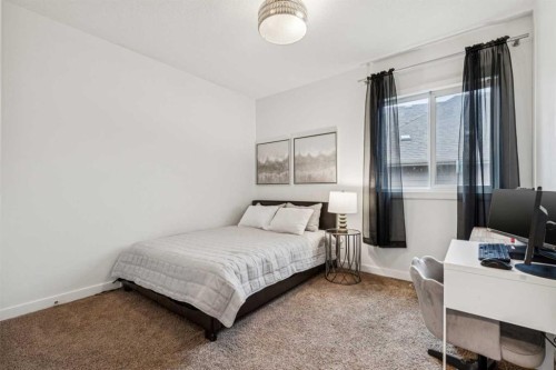 290 Mahogany Place Se, Calgary, AB - Indoor Photo Showing Bedroom