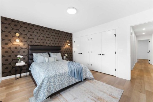 10327 Wapiti Drive Se, Calgary, AB - Indoor Photo Showing Bedroom