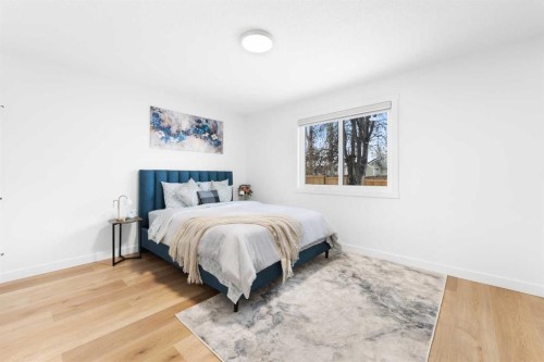 10327 Wapiti Drive Se, Calgary, AB - Indoor Photo Showing Bedroom