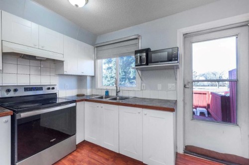 1209 52A Street Se, Calgary, AB - Indoor Photo Showing Kitchen With Double Sink