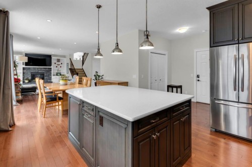 68 Westland Crescent Sw, Calgary, AB - Indoor Photo Showing Kitchen With Upgraded Kitchen