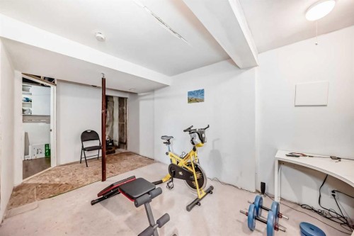 57 Martinvalley Way Ne, Calgary, AB - Indoor Photo Showing Gym Room