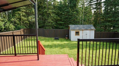 189 Sitar Crescent, Hinton, AB - Outdoor With Deck Patio Veranda