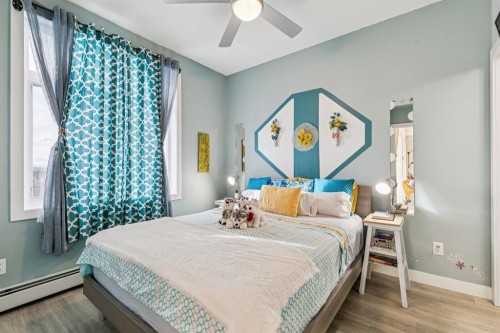 4404-200 Seton Circle Se, Calgary, AB - Indoor Photo Showing Bedroom