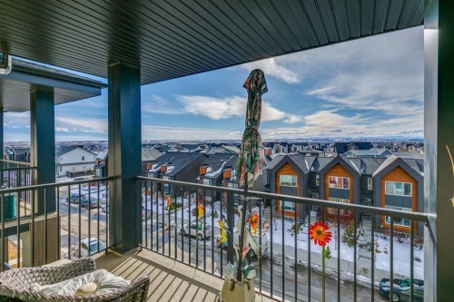 4404-200 Seton Circle Se, Calgary, AB - Outdoor With Balcony With Exterior