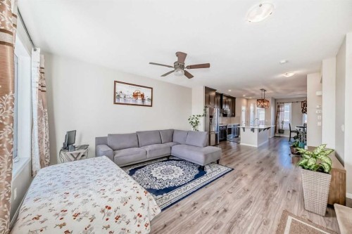 145 Red Sky Way Ne, Calgary, AB - Indoor Photo Showing Living Room