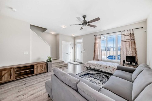 145 Red Sky Way Ne, Calgary, AB - Indoor Photo Showing Living Room
