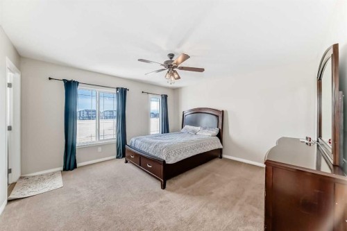 145 Red Sky Way Ne, Calgary, AB - Indoor Photo Showing Bedroom