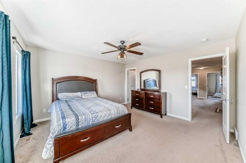 145 Red Sky Way Ne, Calgary, AB - Indoor Photo Showing Bedroom