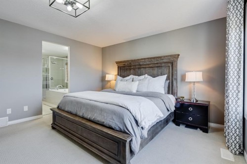 117 Mahogany Place Se, Calgary, AB - Indoor Photo Showing Bedroom