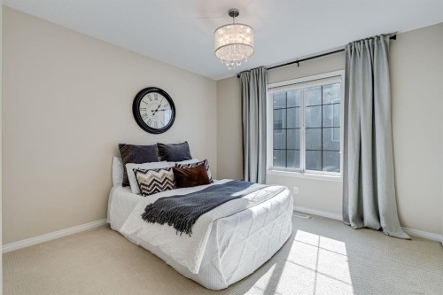 117 Mahogany Place Se, Calgary, AB - Indoor Photo Showing Bedroom