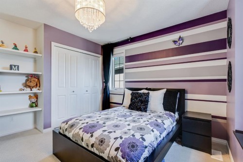 117 Mahogany Place Se, Calgary, AB - Indoor Photo Showing Bedroom