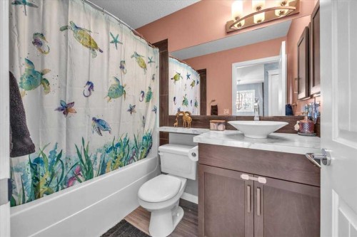 301 Mcleod Crescent, Diamond Valley, AB - Indoor Photo Showing Bathroom
