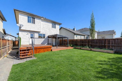 83 Luxstone Crescent Sw, Airdrie, AB - Outdoor With Deck Patio Veranda