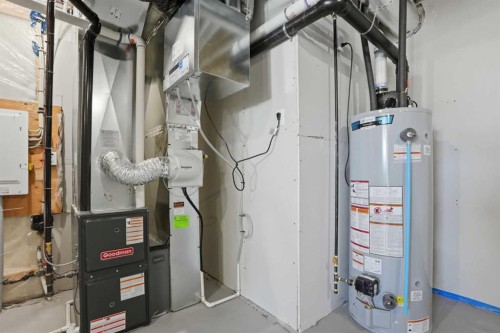 229 Bridgeport Gate, Chestermere, AB - Indoor Photo Showing Basement