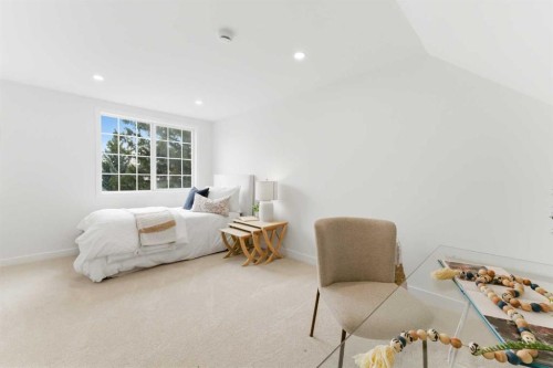 4547 Passchendaele Road Sw, Calgary, AB - Indoor Photo Showing Bedroom