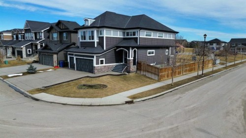 201 Aspenmere Way, Chestermere, AB - Outdoor With Facade
