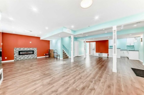 201 Aspenmere Way, Chestermere, AB - Indoor With Fireplace
