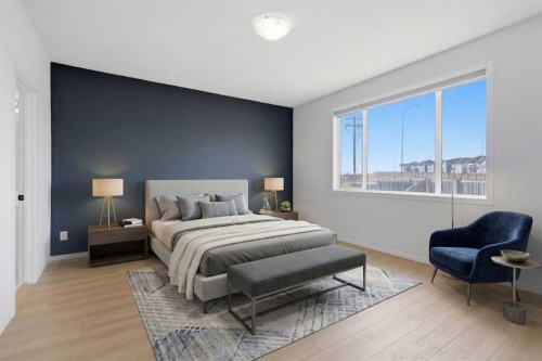 119 Carrington Circle Nw, Calgary, AB - Indoor Photo Showing Bedroom