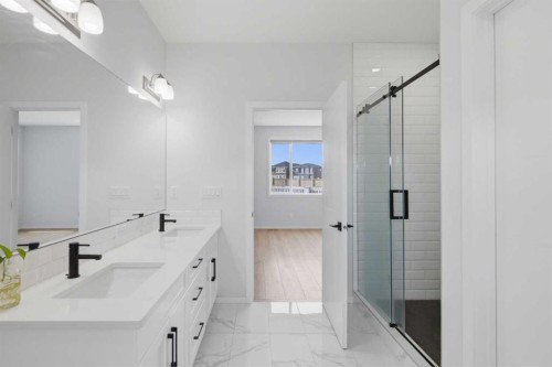 119 Carrington Circle Nw, Calgary, AB - Indoor Photo Showing Bathroom