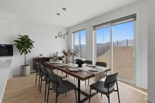 119 Carrington Circle Nw, Calgary, AB - Indoor Photo Showing Dining Room