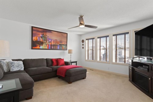 125 Seagreen Manor, Chestermere, AB - Indoor Photo Showing Living Room