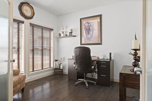 125 Seagreen Manor, Chestermere, AB - Indoor Photo Showing Office
