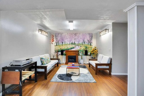 234 Saddlecreek Point Ne, Calgary, AB - Indoor With Fireplace