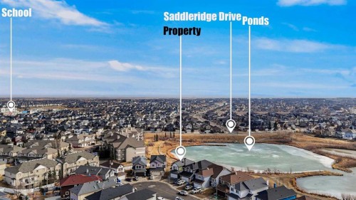 234 Saddlecreek Point Ne, Calgary, AB - Outdoor With View