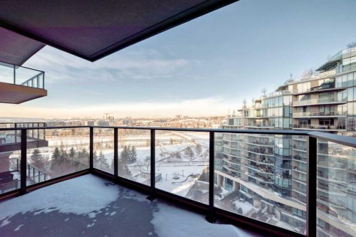 1012-730 2 Avenue Sw, Calgary, AB - Outdoor With Balcony With View With Exterior