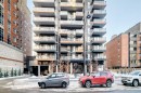1012-730 2 Avenue Sw, Calgary, AB  - Outdoor With Balcony With Facade 
