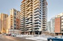 1012-730 2 Avenue Sw, Calgary, AB  - Outdoor With Balcony With Facade 