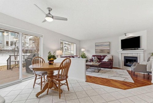 3611 Douglas Ridge Boulevard Se, Calgary, AB - Indoor With Fireplace