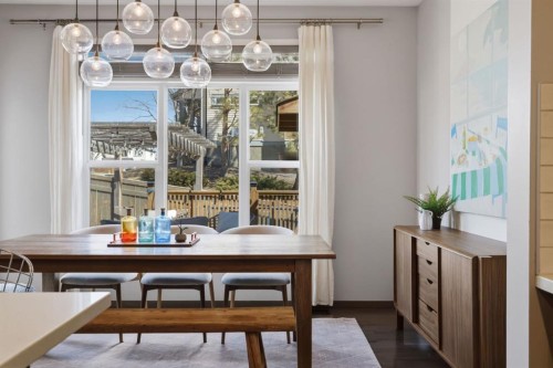 112 Evanston View Nw, Calgary, AB - Indoor Photo Showing Dining Room