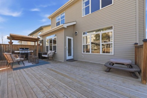 112 Evanston View Nw, Calgary, AB - Outdoor With Deck Patio Veranda With Exterior