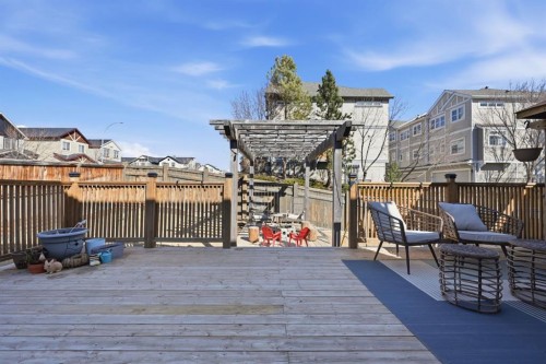 112 Evanston View Nw, Calgary, AB - Outdoor With Deck Patio Veranda With Exterior