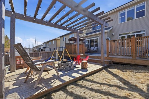 112 Evanston View Nw, Calgary, AB - Outdoor With Deck Patio Veranda With Exterior