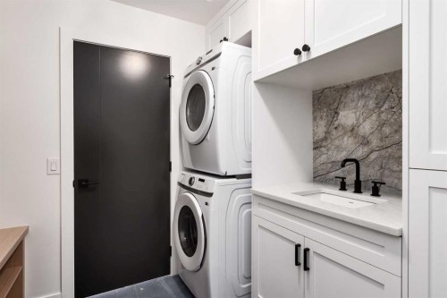 58 Edgevalley Close Nw, Calgary, AB - Indoor Photo Showing Laundry Room